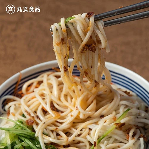 【丸文食品】麵麵俱到圓滿小禮盒古早味旗魚鬆1包+魚寶麵1包