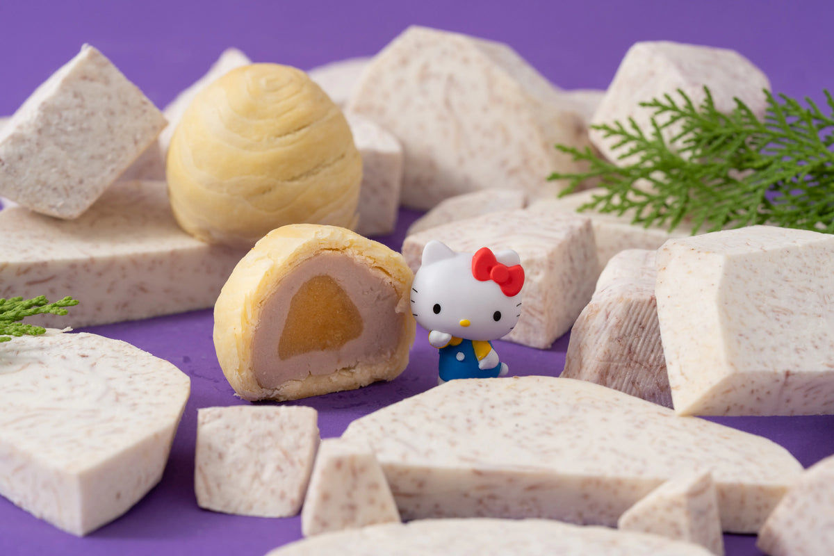 紅櫻花【三麗鷗授權】Hello Kitty 芋頭地瓜酥6入禮盒