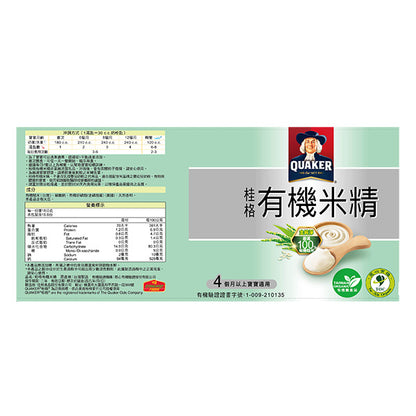 桂格有機米精(300G)