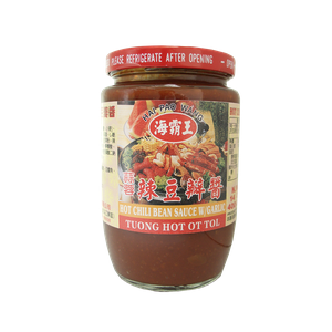 💰檔期促銷~買一送一(11.03.24)💰 海霸王辣豆瓣醬-蒜蓉 Hai Pao Wang Hot Chili Bean Sauce Garlic(400g/瓶、共2瓶)