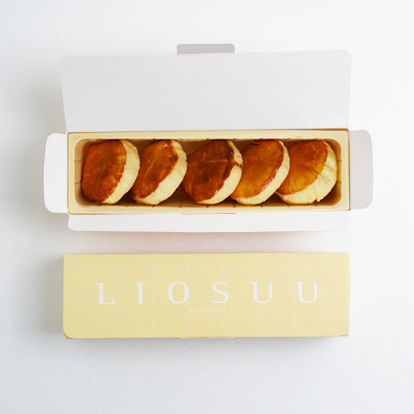 留酥 鹽之花留酥燒 LioSuu Artisan Pastry Liu Su Shao(5入組)