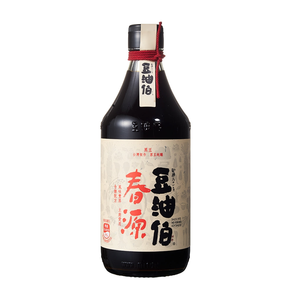 豆油伯｜春源純釀黑豆醬油 DYB Chun Yuan Naturally Brewed Soy Sauce(500ml)