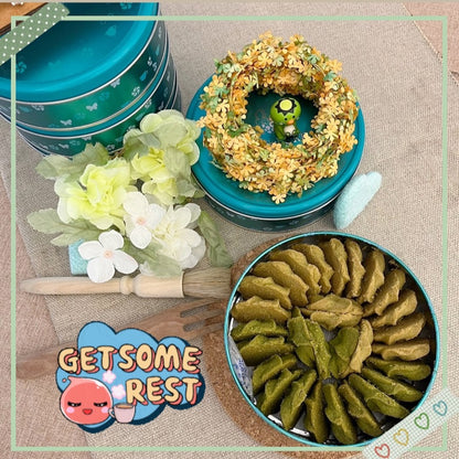 SweetsPURE溫感烘焙 曲奇巧酥抹茶與小米煎茶 SweetsPURS Butter Cookies Matcha & Xiaomi Jiancha Flavor