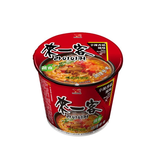 來一客杯麵 來一客-辛辣香菇風味 One More Cup Instant Noodle Spicy Mushroom Flavor(69g*3入)