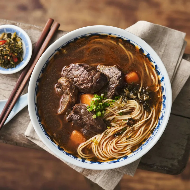 賈以食日-秘製紅燒牛肉麵 CHIA YI SHI RI Braised Beef Noodle Soup (545g)
