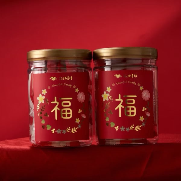 花現喜福 祝賀好運系列 ｜祈福罐(300*罐)