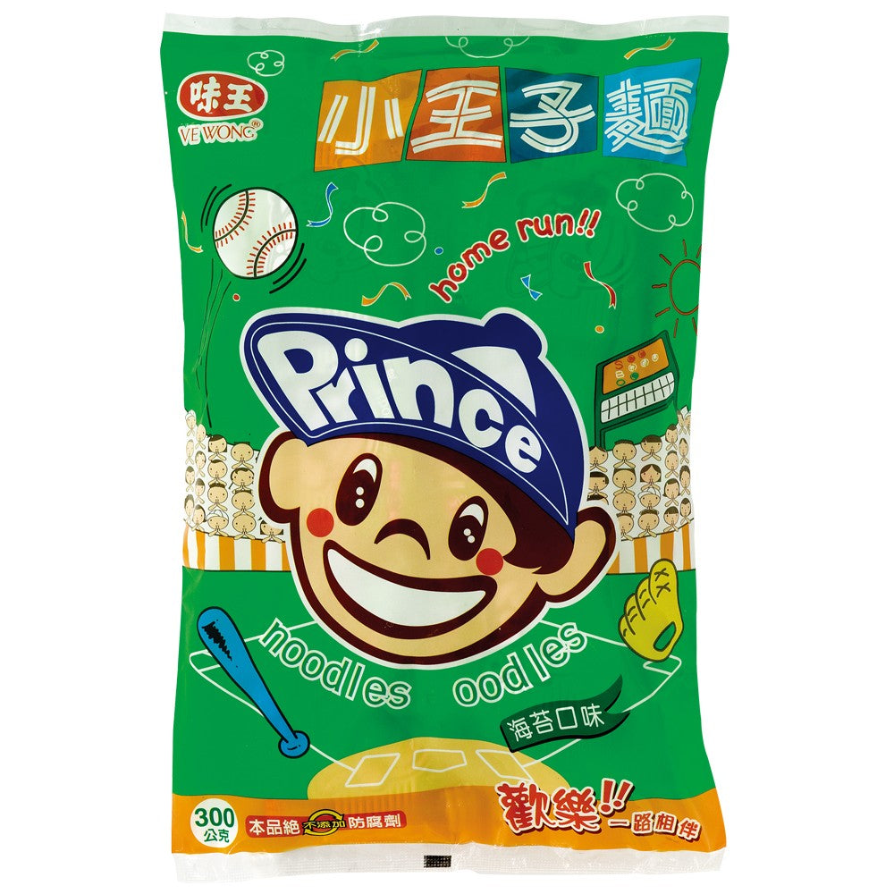 味王 小王子麵零食海苔口味 Ve Wong Prince Noodles Snack Packs Seweed Flavor(300g)