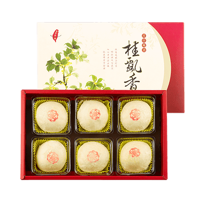 【玉珍齋】椪系列 素食綠豆椪6入