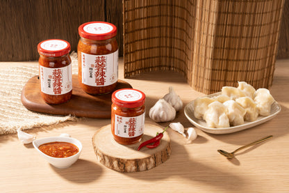 志斌豆瓣醬 蒜蓉辣醬CHILI GARLIC SAUCE｜五辛素｜