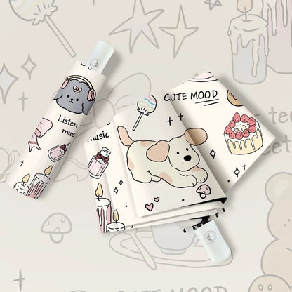 🌟CUBESTORE🌟 下午茶派對 抗UV 黑膠傘 雨傘(1個)