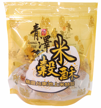 青澤 台東池上米系列 Ching Tse Taitung Chishang Rice Mochi / Rice Cracker