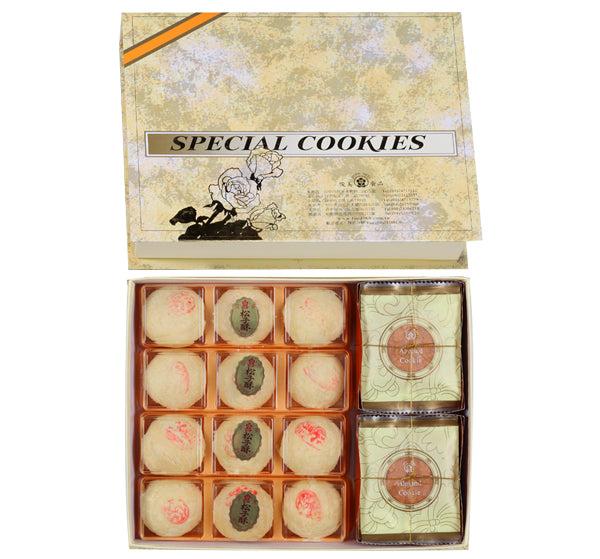 俊美綜合禮盒- 杏仁片、松子酥 系列 Juimei Gift Set Almond Cookies、Pine Nut Pastry