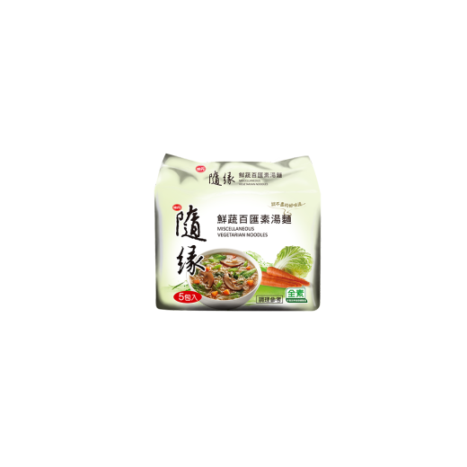 隨緣鮮蔬百匯素湯麵 Vedan Miscellaneous Vegetarian Noodles(5入)