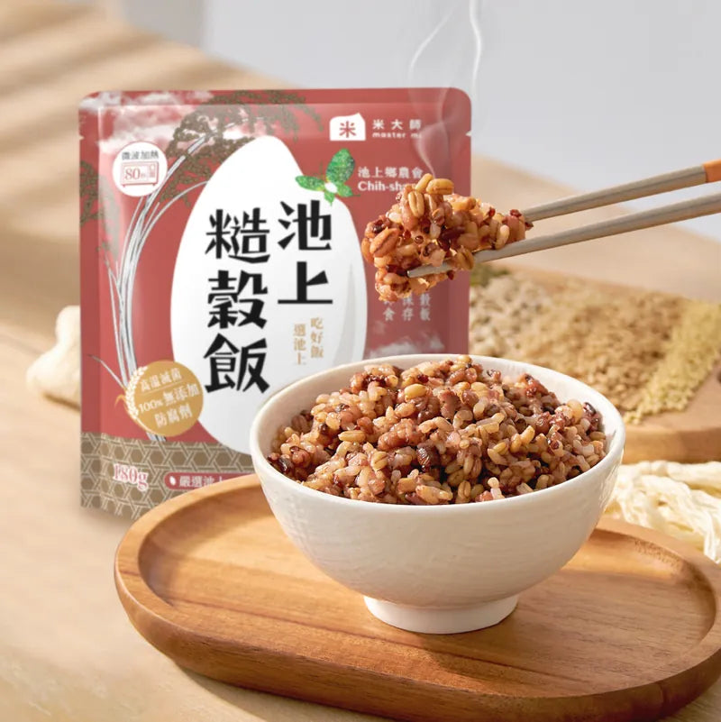 米大師 master mi 池上糙穀飯 (180gx12包/箱)