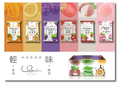 享食生活 禮盒組 鮮果蒟蒻凍禮盒(170g*包/12包)