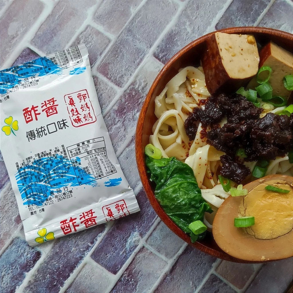 宏鉅 郭媽媽肉燥包 麻醬包 酢醬包 素食香菇包 嚕肉包 拌麵醬(37g*6包)