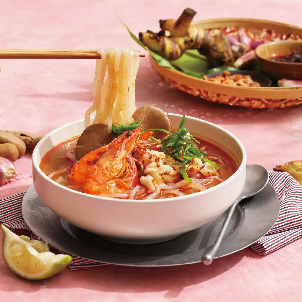 自在食刻 湯麵-泰式冬蔭功蒟蒻白麵 Tasteae Konjac Noodles Soup With Thai Style Tom Yum Goong Flavor(5入)