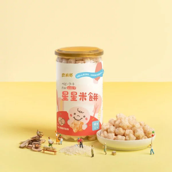 農純鄉 寶寶米餅 NongChunXiang Baby Rice Cracker(40g)