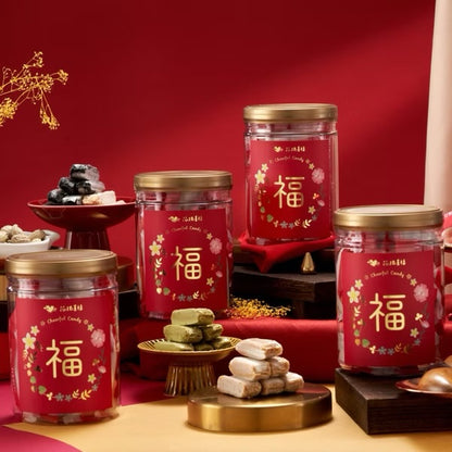 花現喜福 祝賀好運系列 ｜祈福罐(300*罐)