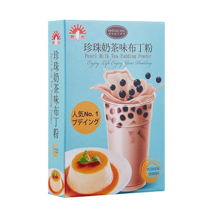 新光 珍珠奶茶味布丁粉 Hsin Kuang Pearl Milk Tea Pudding Powder(100g