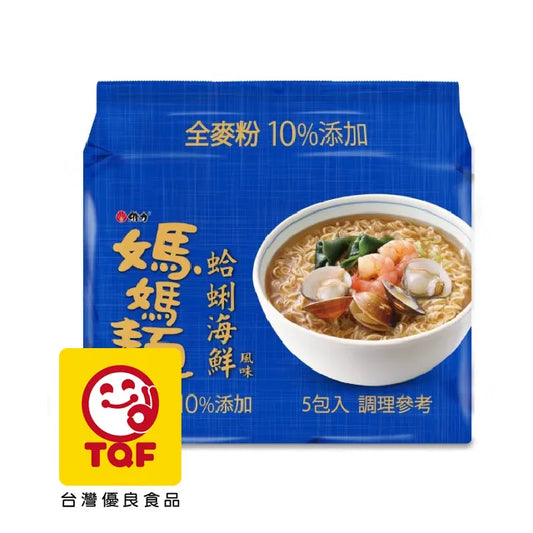 維力媽媽麵蛤蜊海鮮風味(5入)