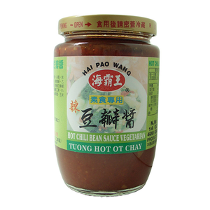 💰檔期促銷~買一送一(11.03.24)💰海霸王辣豆瓣醬-素食 Hai Pao Wang Hot Chili Bean Sauce Vegetarian(400g/瓶、共2瓶)