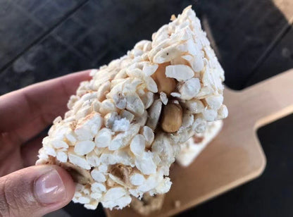 在地手工爆米香 花生口味 Local Handmade Puffed Rice “Bao Mixiang” Peanuts Flavor