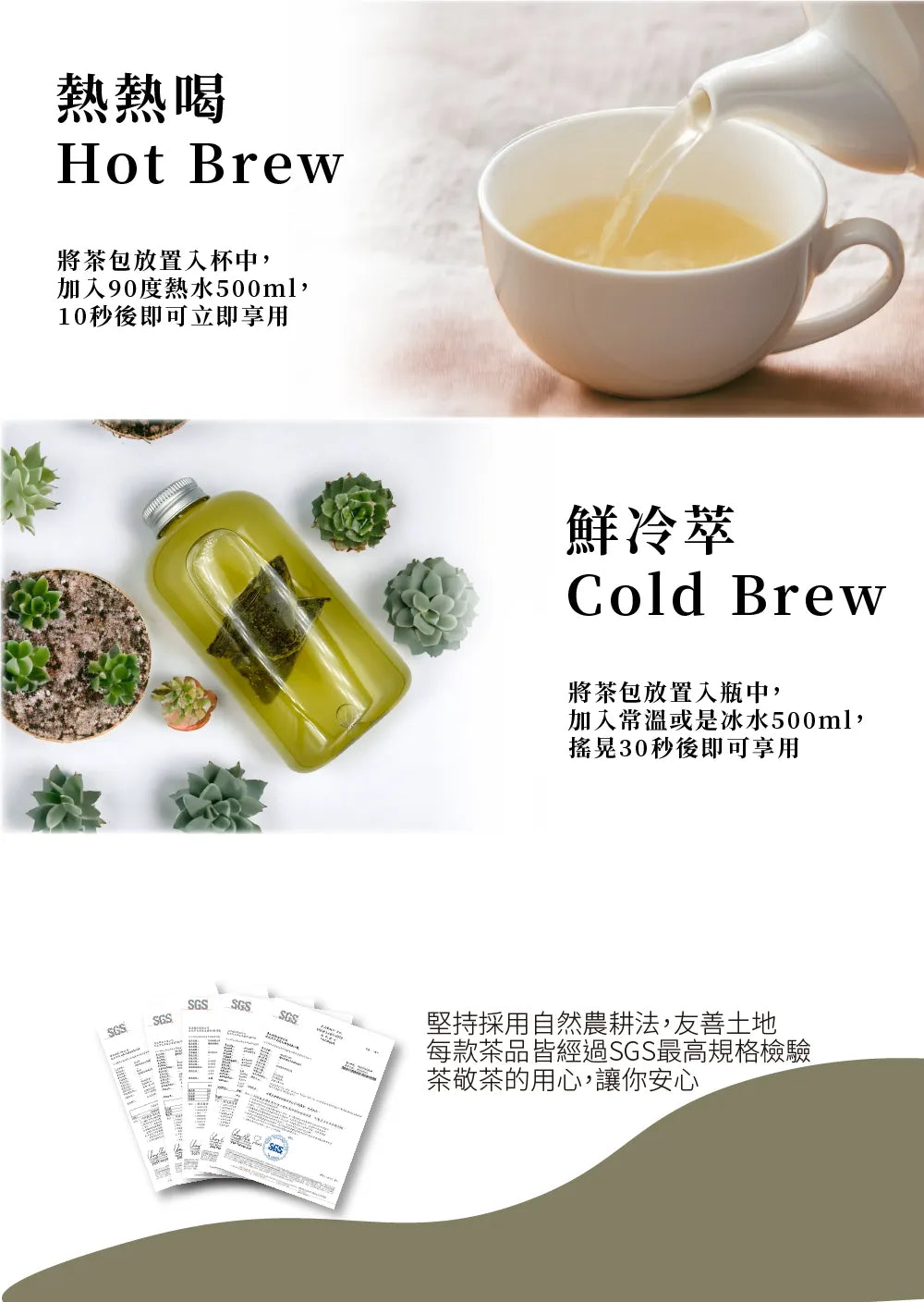 茶敬茶 【鮮萃茶】玉露山青單盒裝(8入) Tea to Tea