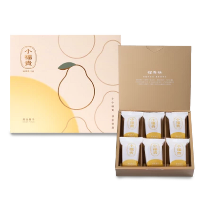 董事長福貴糕 小福貴-黃金柚子風味 GPSELECT Little Fugui Cake Golden Yuzu Flavor(6入)