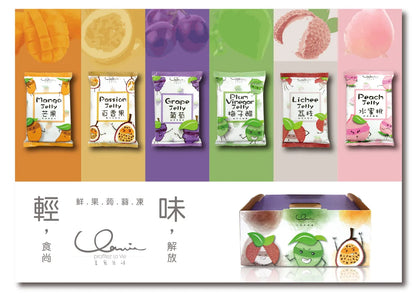享食生活 鮮果蒟蒻凍-荔枝(170g*包)