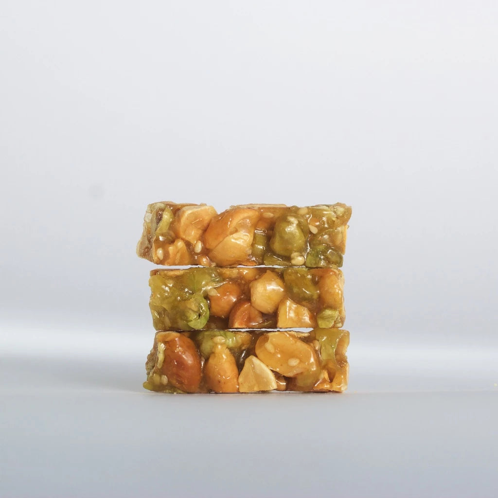 【大地花生工坊】青豆花生角 200g/袋（蒜味）｜經典花生糖 焙炒花生角系列