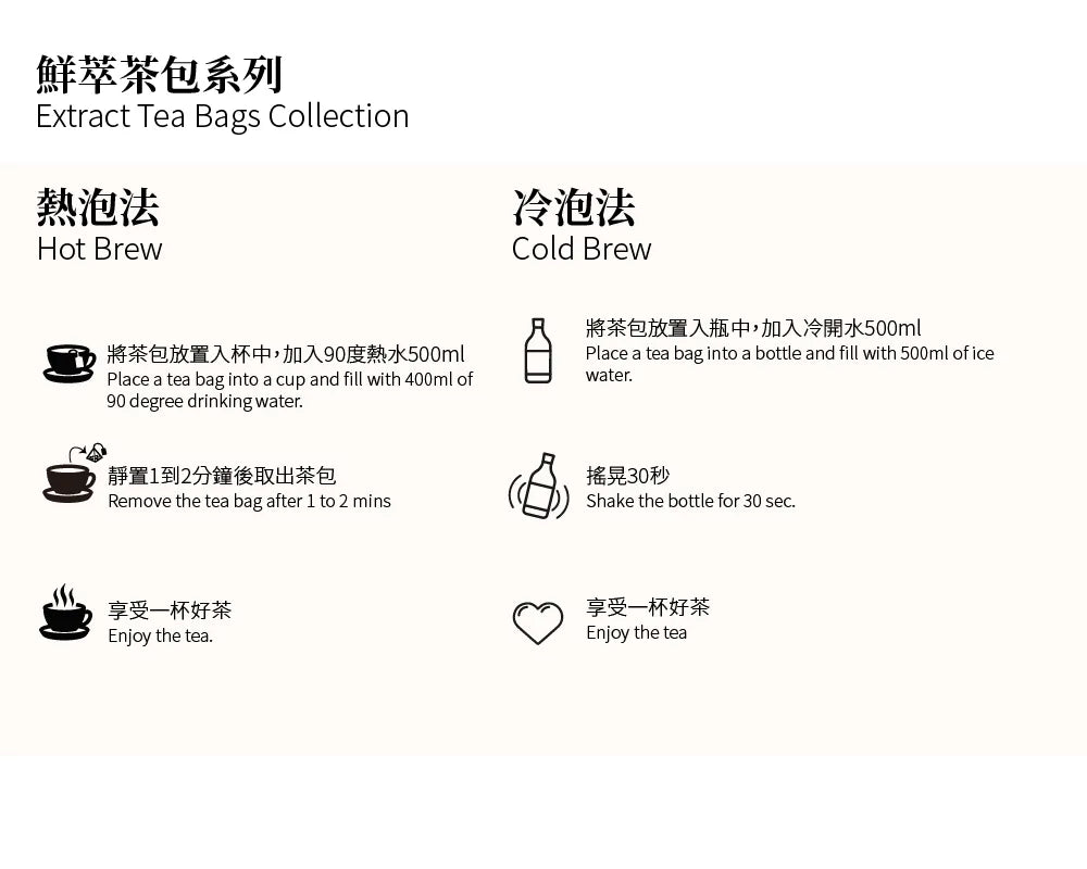 茶敬茶 【鮮萃茶】玉露山青單盒裝(8入) Tea to Tea