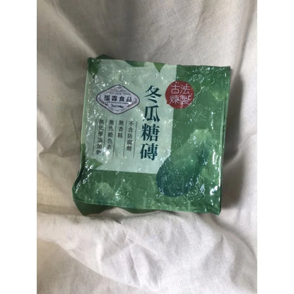 福霖食品 樂耘糧倉 福霖冬瓜磚 單一塊裝 百分百青皮冬瓜與台糖二砂手工古法熬煉而成 清涼可口老少咸宜(500g*包)