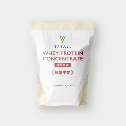 TRYALL 濃縮乳清蛋白粉 500g/袋 口味任選 濃縮/分離 乳清 蛋白 健身(500g*包)