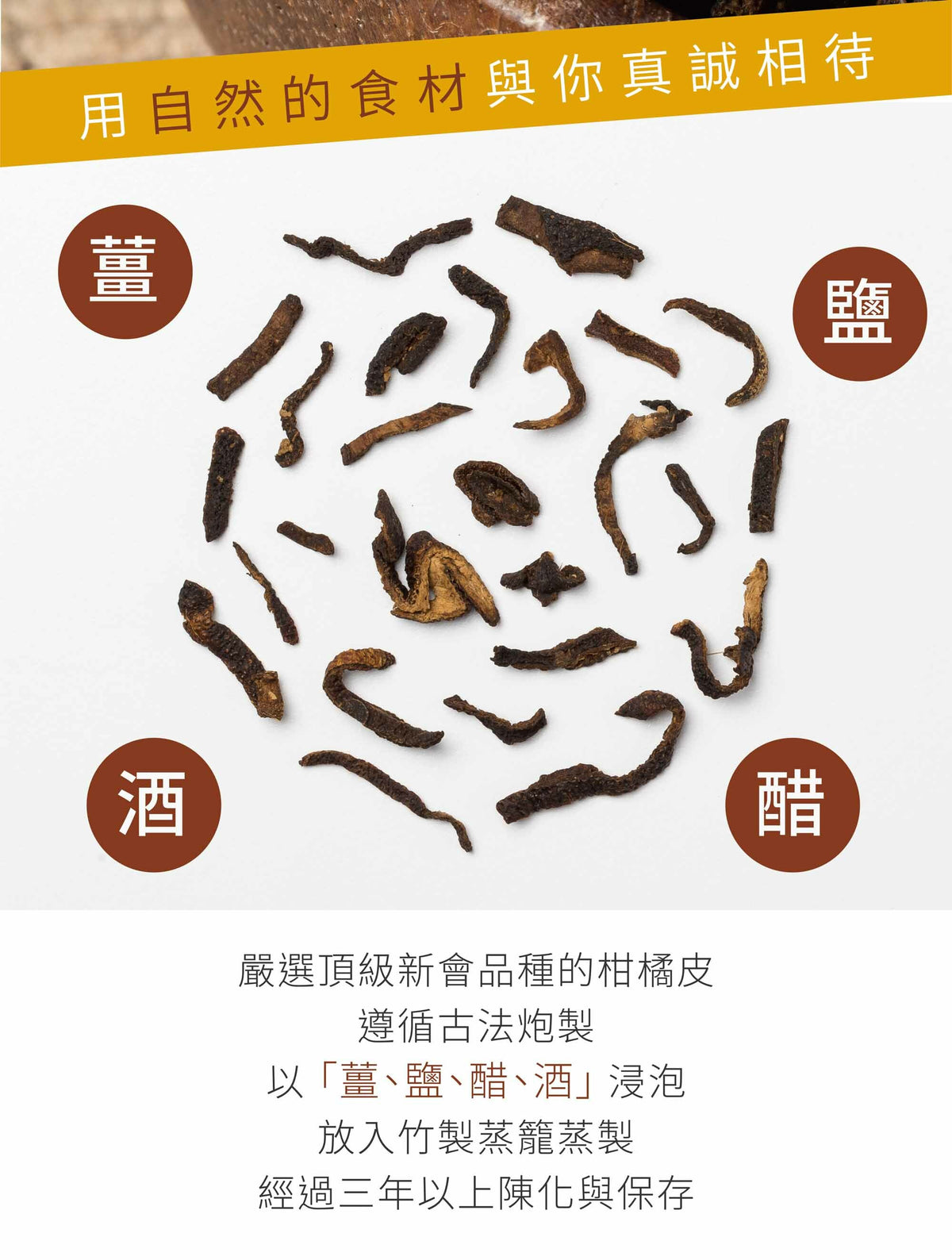 新譯漢方 四製陳皮｜無糖食材陳皮茶 See In Herb DRIED TANGERINE PEEL(60g/100g)