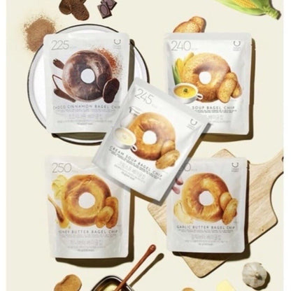 韓國Delight Project 低熱量貝果脆餅乾5包禮盒裝 Korea Delight Project Bagel Cookies(5入)