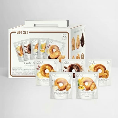 韓國Delight Project 低熱量貝果脆餅乾5包禮盒裝 Korea Delight Project Bagel Cookies(5入)