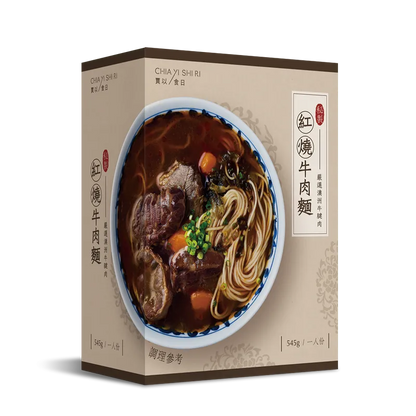 賈以食日-秘製紅燒牛肉麵 CHIA YI SHI RI Braised Beef Noodle Soup (545g)