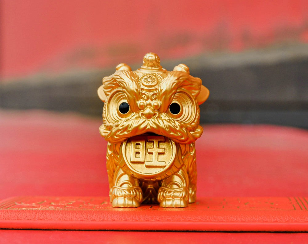 大甲鎮瀾宮 旺財雙獅(一對) Style 17688