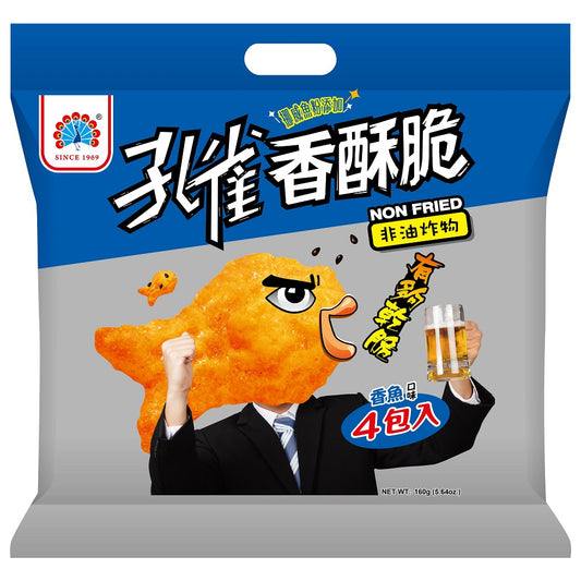 孔雀香酥脆-香魚(160g/包)