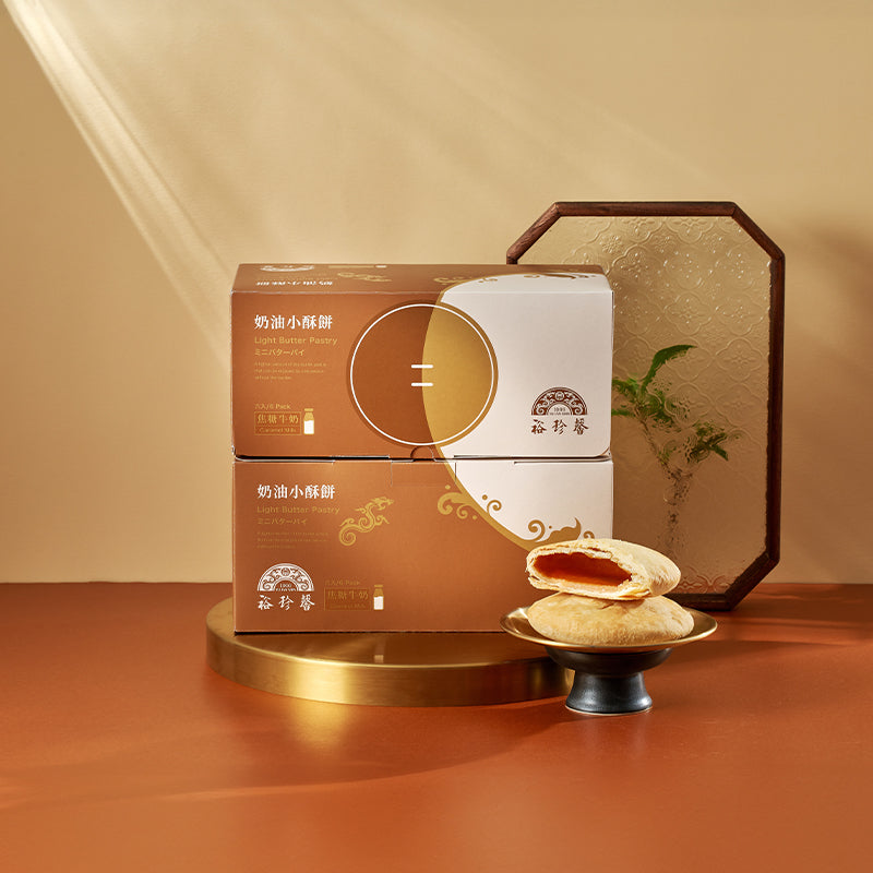 裕珍馨 奶油小酥餅 焦糖牛奶  YJS Light Butter Pastry-Caramel Milk (6入*盒)