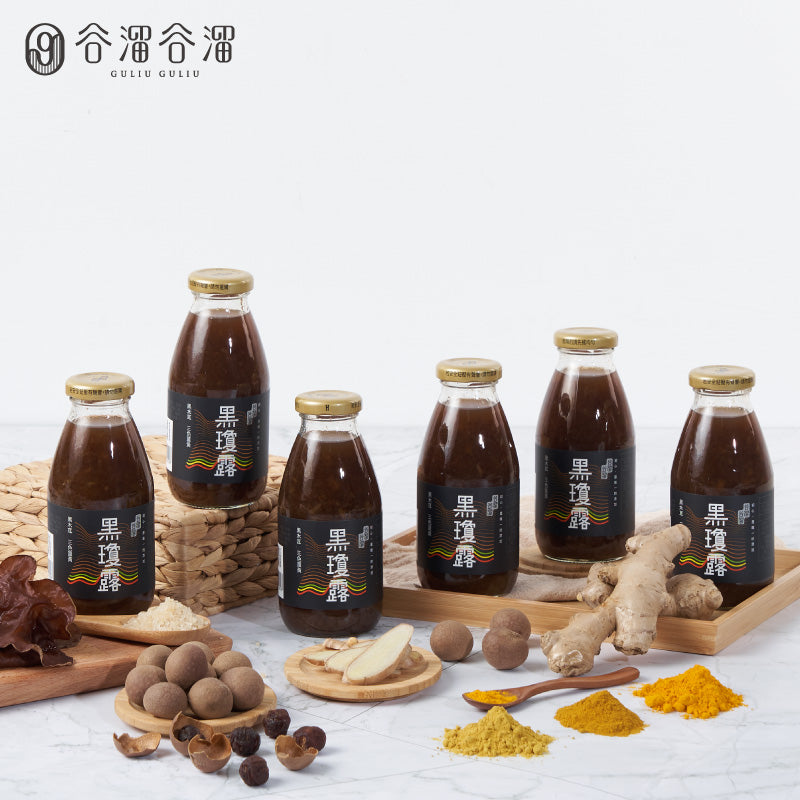 谷溜谷溜 黑瓊露(６入黑木耳)(禮盒裝)
