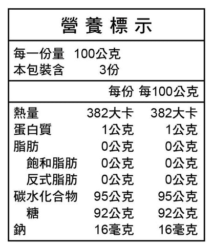 添糖 黑糖粒粒 TienTang Brown sugar snack