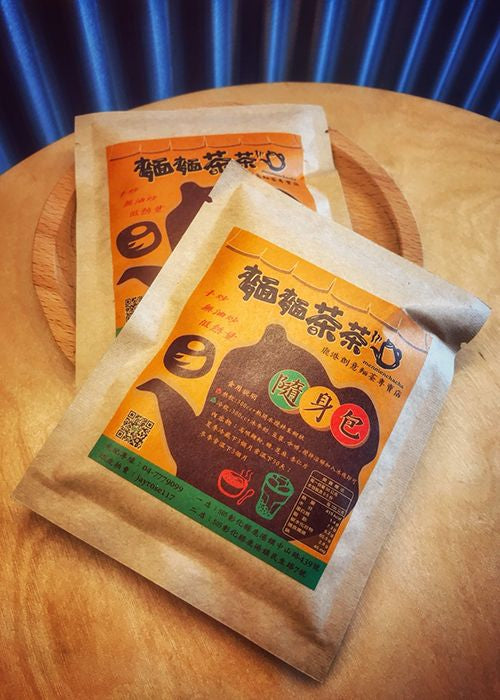 【麵麵茶茶】創意麵茶本店 - 麵茶隨身包禮盒｜台灣鹿港伴手禮 MenMenChaCha Flour Tea Powder Single Packs(12入)