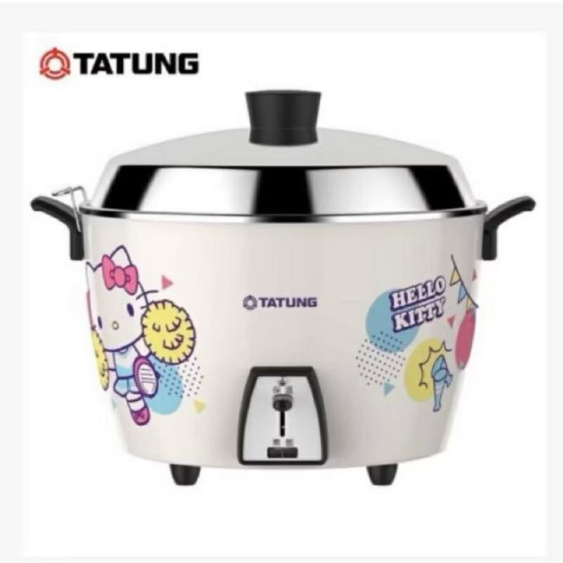 大同電鍋 Hello Kitty 運動風不鏽鋼電鍋 TATUNG Rice Cooker