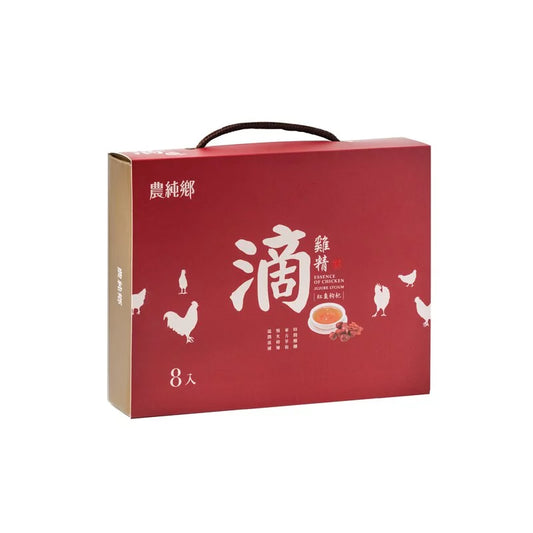 農純鄉 紅棗枸杞滴雞精禮盒 Nong Chun Xiang Essence Of Chicken Jujube Goji Berry(8入)