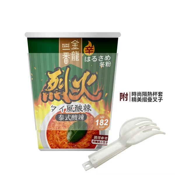 中農 金龍一番 烈火激辛 杯冬粉系列 JungNung Spicy Cup Green Bean Noodles