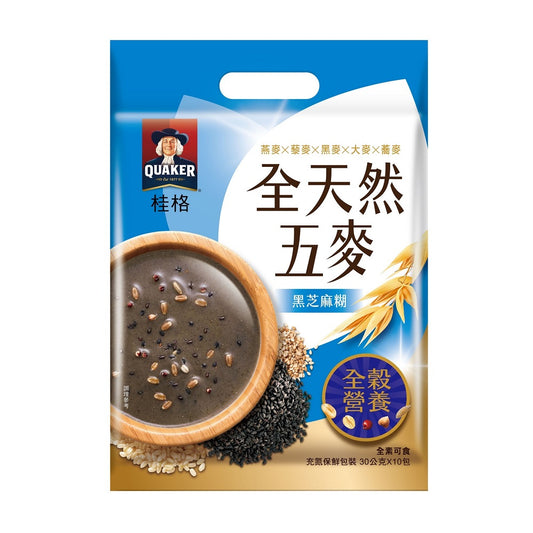 桂格五麥穀珍-黑芝麻糊(30g*10入)