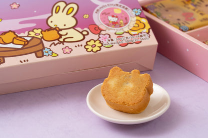 紅櫻花【三麗鷗授權】Hello Kitty 造型鳳梨酥禮盒 - 贈Hello Kitty限定瓷盤