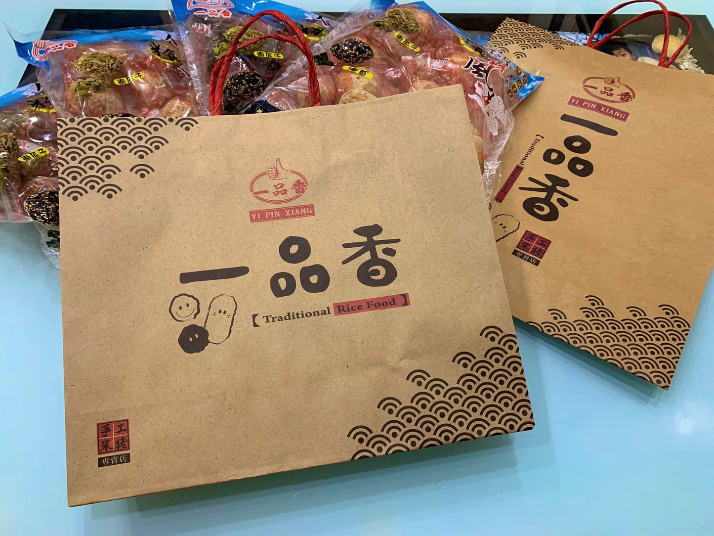 台中一品香麻粩系列 TaiChung YiPingXiang Rice Puff(400g)